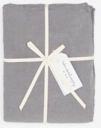 Bed and Philosophy Linen Flat Sheet Orage 1